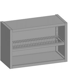 Полка навесная открытая RESTOINOX ПНО-С-9/4 900x400x600 мм