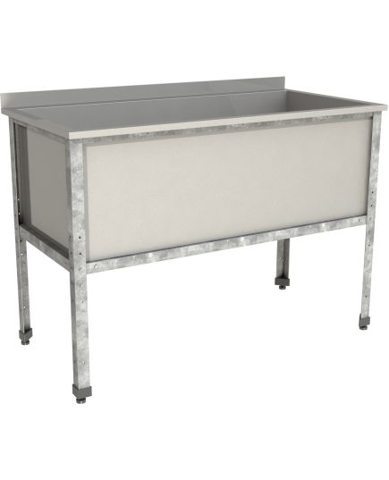 Ванна котломоечная с бортом RESTOINOX ВМСК-1/15/8-Б-ЭЦ 1550x800x850 мм