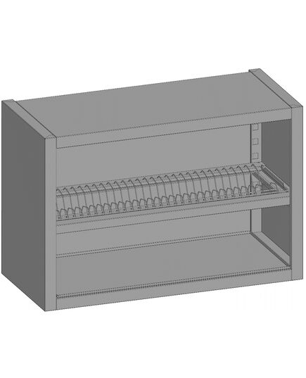 Полка навесная открытая RESTOINOX ПНО-С-9/4 900x400x600 мм